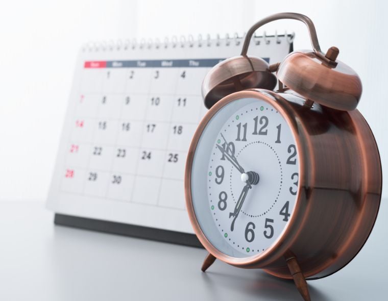 Relógio e calendário